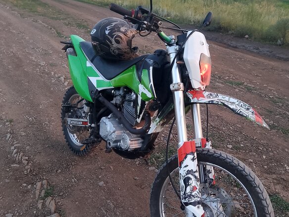 2018 Racer Enduro, зелёный, 75000 рублей - вид 7