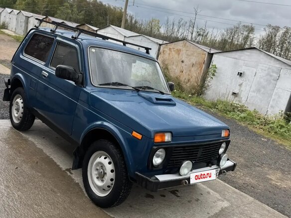 2009 Lada (ВАЗ) 2121 (4x4) I Рестайлинг, синий - вид 1