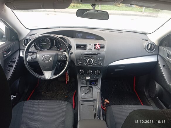 2012 Mazda 3 II (BL) Рестайлинг, белый, 850000 рублей - вид 6