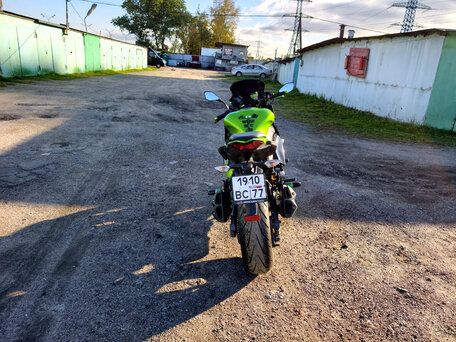 2013 Kawasaki Z 1000SX, зелёный, 790000 рублей, вид 5