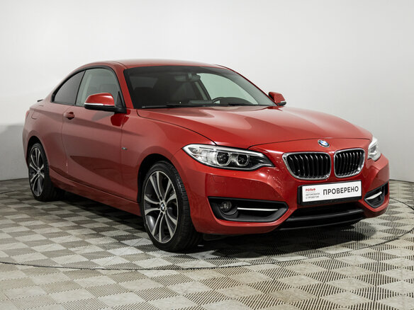 2014 BMW 2 серии 220i F22, красный, 1899700 рублей - вид 2