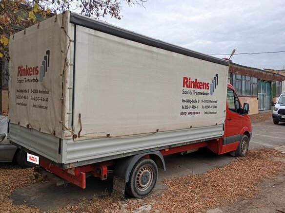 2007 Mercedes-Benz Sprinter, красный, 1200000 рублей - вид 3