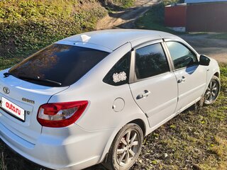 2014 Lada (ВАЗ) Granta I, белый, 400000 рублей, вид 4