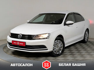2016 Volkswagen Jetta VI Рестайлинг, белый, 799900 рублей, вид 1