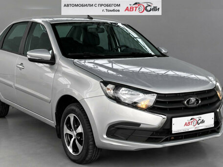 2021 Lada (ВАЗ) Granta I Рестайлинг, серый, 750000 рублей, вид 2