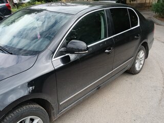 2014 Skoda Superb DSG II Рестайлинг, чёрный, 1200000 рублей, вид 3