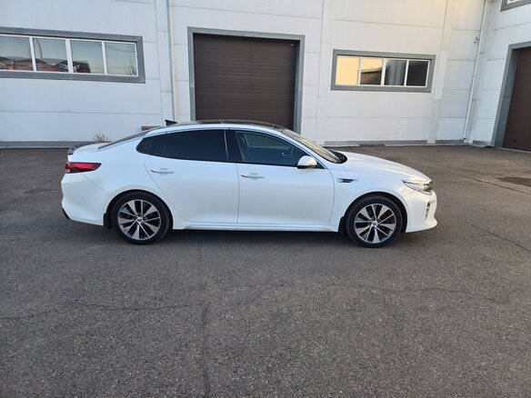 2016 Kia Optima IV, белый, 1850000 рублей - вид 4