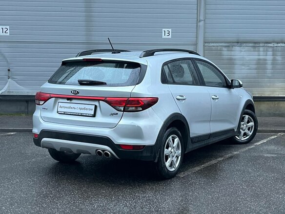 2018 Kia Rio X-Line IV, серебристый, 1279000 рублей - вид 4