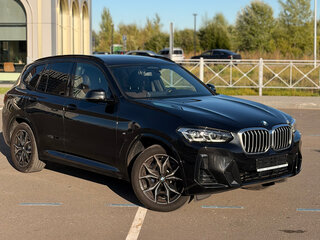 2022 BMW X3 20i xDrive III (G01) Рестайлинг, чёрный, 5900000 рублей, вид 4