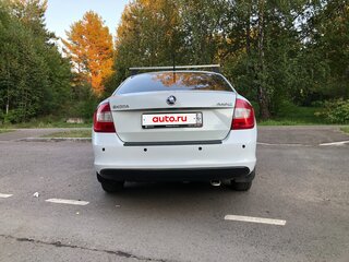 2015 Skoda Rapid I, белый, 655000 рублей, вид 4
