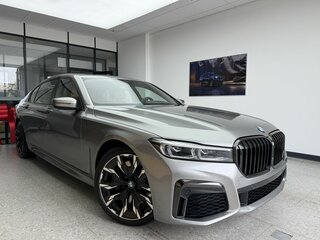 2020 BMW 7 серии Long 740Li xDrive VI (G11/G12) Рестайлинг, серый, 6100000 рублей, вид 4