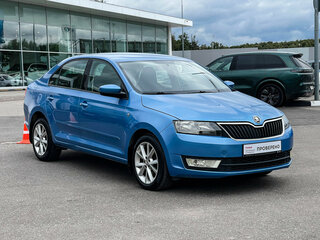 2015 Skoda Rapid I, синий, 968000 рублей, вид 3