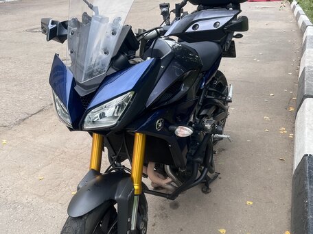 2016 Yamaha MT-09 Tracer (FJ-09), синий, 820000 рублей, вид 1