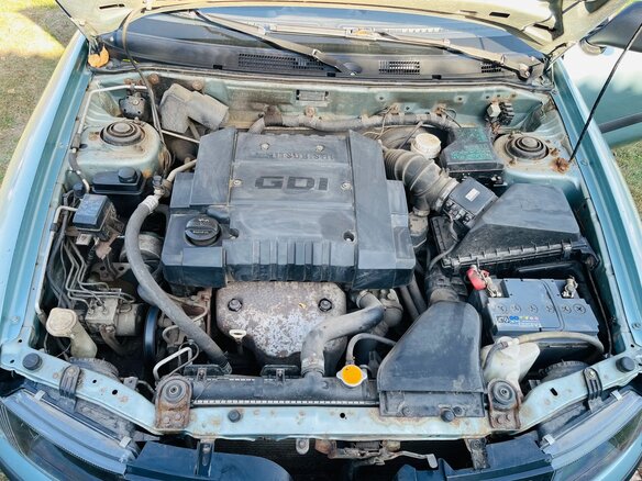 2003 Mitsubishi Carisma I Рестайлинг, серый, 330000 рублей - вид 8