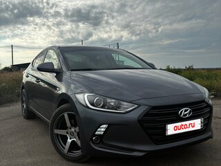 2017 Hyundai Elantra VI (AD), серый, 1750000 рублей, вид 4