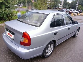 2008 Hyundai Accent ТагАЗ II, серебристый, 450000 рублей, вид 5