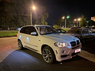 2008 BMW X5 3.0si II (E70), белый, 1300000 рублей, вид 1