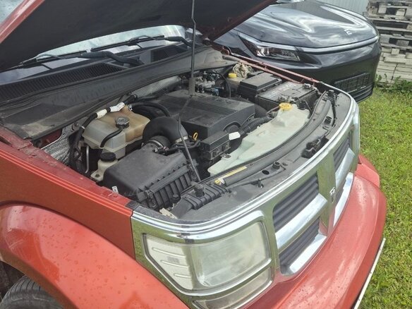 2008 Dodge Nitro, оранжевый - вид 6