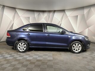 2012 Volkswagen Polo V, синий, 599000 рублей, вид 5
