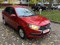2019 Lada (ВАЗ) Granta I Рестайлинг, красный, 595000 рублей - вид 1