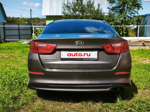 2014 Kia Optima III Рестайлинг, бежевый, 1125000 рублей - вид 6