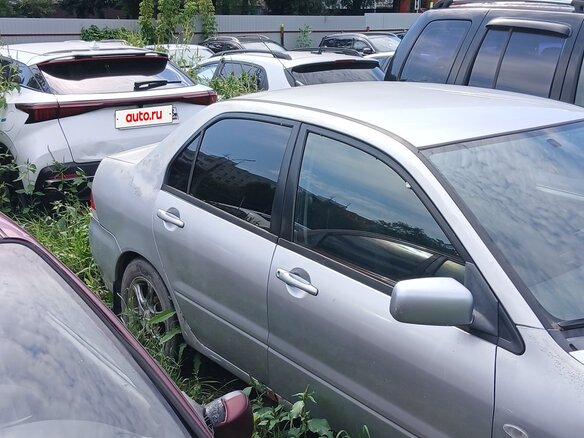 2004 Mitsubishi Lancer IX, серебристый, 110000 рублей - вид 6