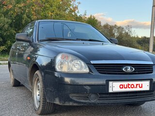 2008 Lada (ВАЗ) Priora I, чёрный, 245000 рублей, вид 2