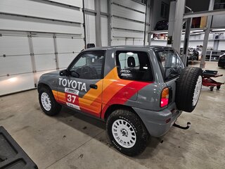 1994 Toyota RAV4 I (XA10), серый, 750000 рублей, вид 2