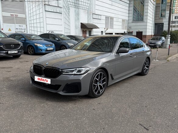 2021 BMW 5 серии 530i VII (G30/G31/G38) Рестайлинг, серый