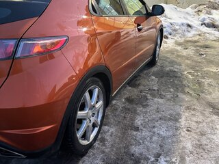 2008 Honda Civic VIII, оранжевый, 570000 рублей, вид 4