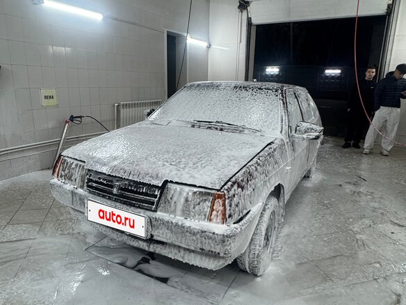1999 Lada (ВАЗ) 2109, красный, 45000 рублей - вид 3