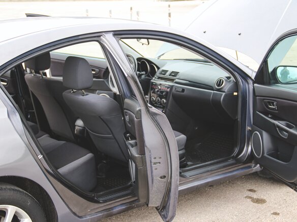 2008 Mazda 3 I (BK) Рестайлинг, серый, 770000 рублей - вид 17