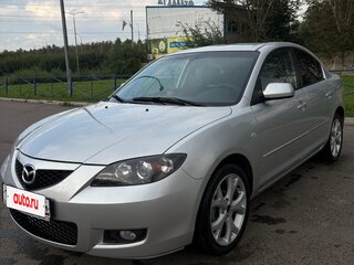 2008 Mazda 3 4-speed I (BK) Рестайлинг, серебристый, 600000 рублей, вид 1