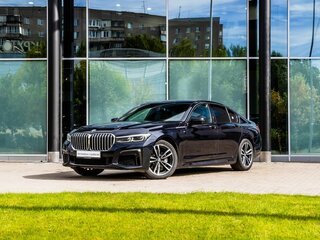 2019 BMW 7 серии 730d xDrive VI (G11/G12) Рестайлинг, чёрный, 5890000 рублей, вид 1