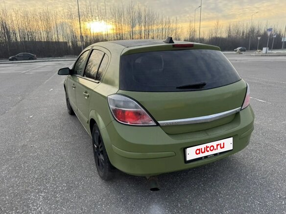 2007 Opel Astra H Рестайлинг, зелёный, 260000 рублей - вид 15