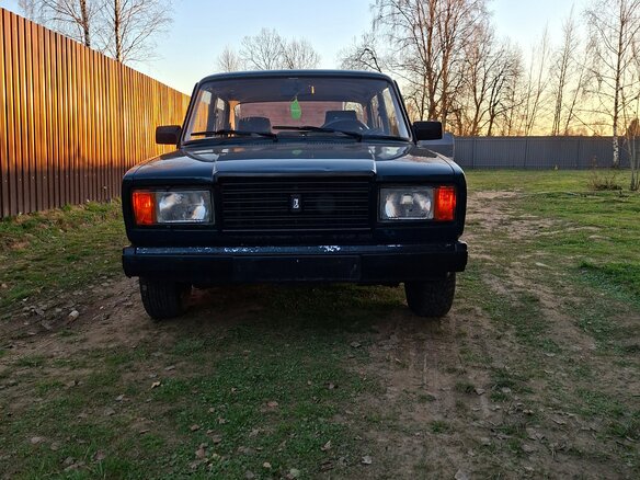 2007 Lada (ВАЗ) 2107, зелёный, 145000 рублей - вид 1
