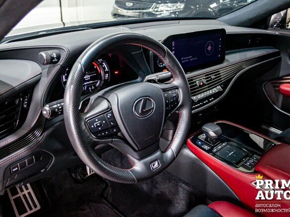 2021 Lexus LS 500 V Рестайлинг, чёрный, 9159000 рублей - вид 11