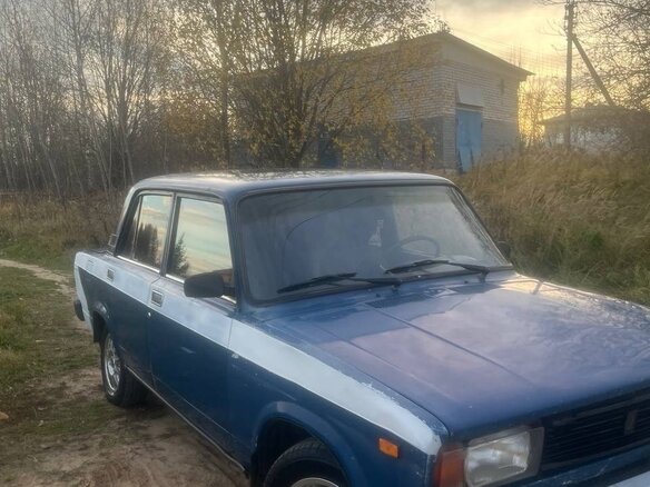 2000 Lada (ВАЗ) 2105, синий, 70000 рублей - вид 3