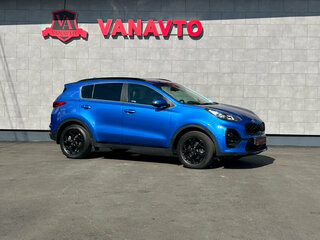 2021 Kia Sportage IV Рестайлинг, синий, 2699000 рублей, вид 3