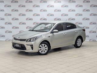 2017 Kia Rio IV, бежевый, 1299000 рублей, вид 1