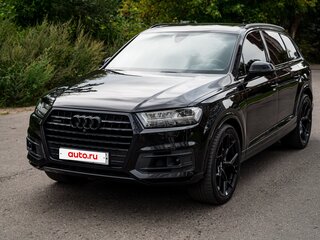 2018 Audi Q7 II (4M), чёрный, 4250000 рублей, вид 5