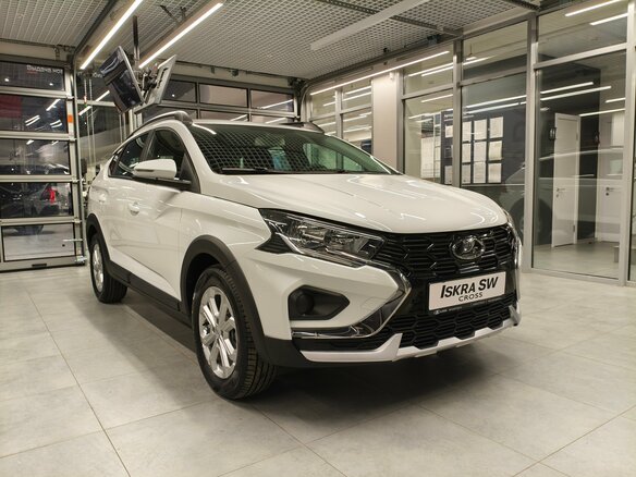 2026 Lada (ВАЗ) Iskra SW Cross, белый - вид 3