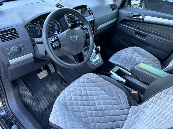 2008 Opel Zafira B Рестайлинг, чёрный - вид 8