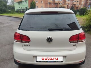 2012 Volkswagen Golf VI, белый, 700000 рублей, вид 4