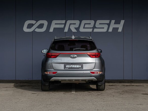 2017 Kia Sportage IV, серый, 1995000 рублей - вид 3