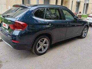 2013 BMW X1 20i I (E84) Рестайлинг, синий, 1290000 рублей, вид 4