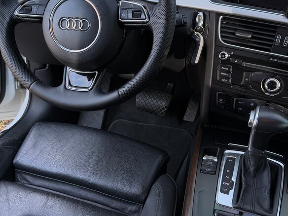 2015 Audi A4 IV (B8) Рестайлинг, белый, 1850000 рублей - вид 13