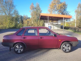 2001 Lada (ВАЗ) 21099, красный, 255000 рублей, вид 3