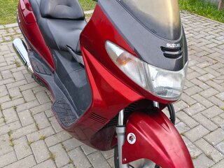 2001 Suzuki Burgman (SkyWave) 400, красный, 199000 рублей, вид 1