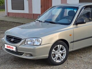 2007 Hyundai Accent ТагАЗ II, бежевый, 450000 рублей, вид 2